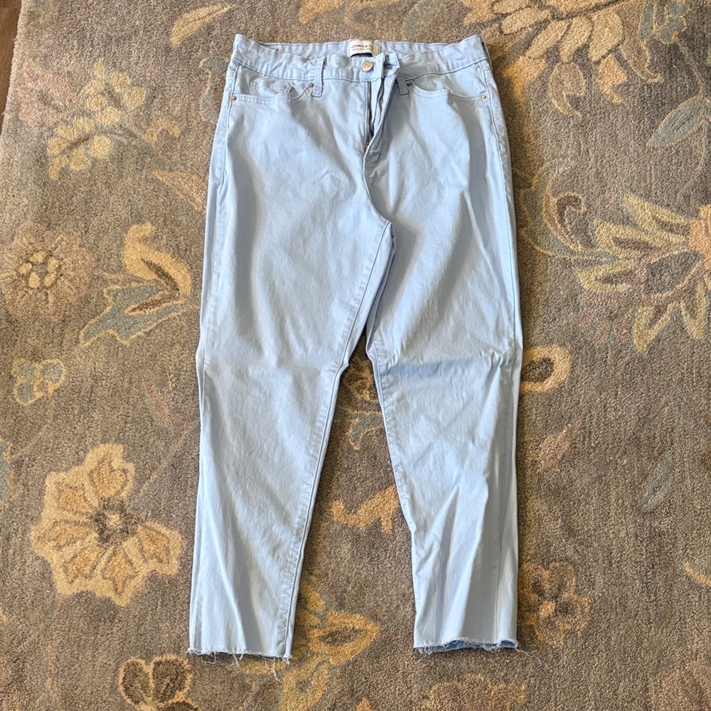 Crown & Ivy Light Blue denim Pants